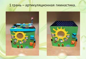 Интерактивное пособие «ЧудоЛогоКуб».