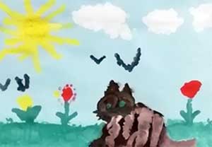 Рисунок с описанием «Мой любимый питомец»