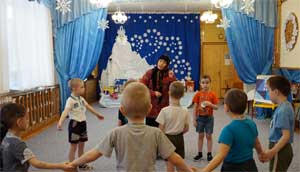 Сценарий мероприятия для детей 5-7 лет с использованием ИКТ и здоровьесберегающей технологии «Интегративный театр» по сказке «Мороз Иванович»