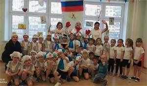 Спортивный досуг для старшей группы «Зимние забавы»
